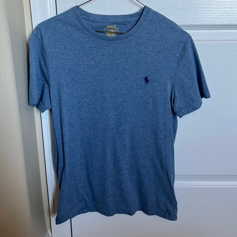 Soft Blue Polo Shirt